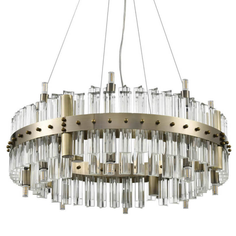 Люстра Saturno Not Baroncelli Bronze Chandelier Бронза Прозрачный (Transparent) Люстра Saturno Not Baroncelli Bronze Chandelier Бронза Прозрачный (Transparent) в Кирове | Loft Concept