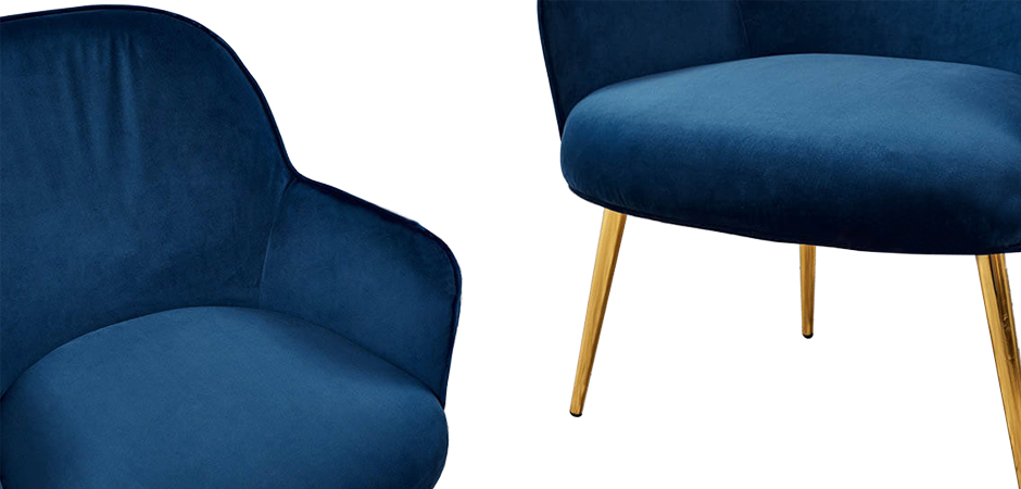 Кресло Waldeck Chair Blue Кресло Waldeck Chair Blue - Loft-Concept в Кирове