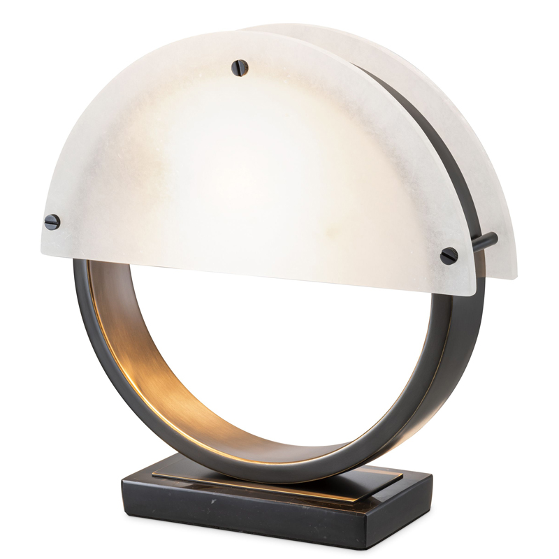 Настольная лампа Eichholtz Table Lamp Essence Темная бронза Белый Настольная лампа Eichholtz Table Lamp Essence Темная бронза Белый в Кирове | Loft Concept