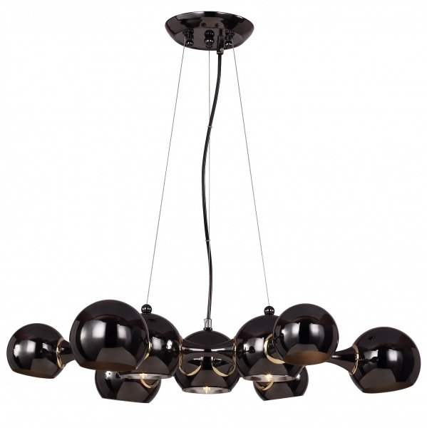 Люстра Chemical Light Chandelier 9 Black Черный Люстра Chemical Light Chandelier 9 Black Черный в Кирове | Loft Concept