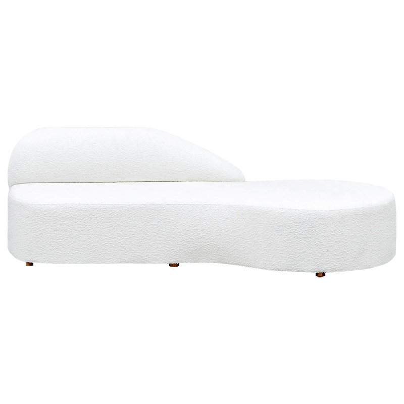 Диван Elsie White Boucle Sofa Белый Диван Elsie White Boucle Sofa Белый в Кирове | Loft Concept
