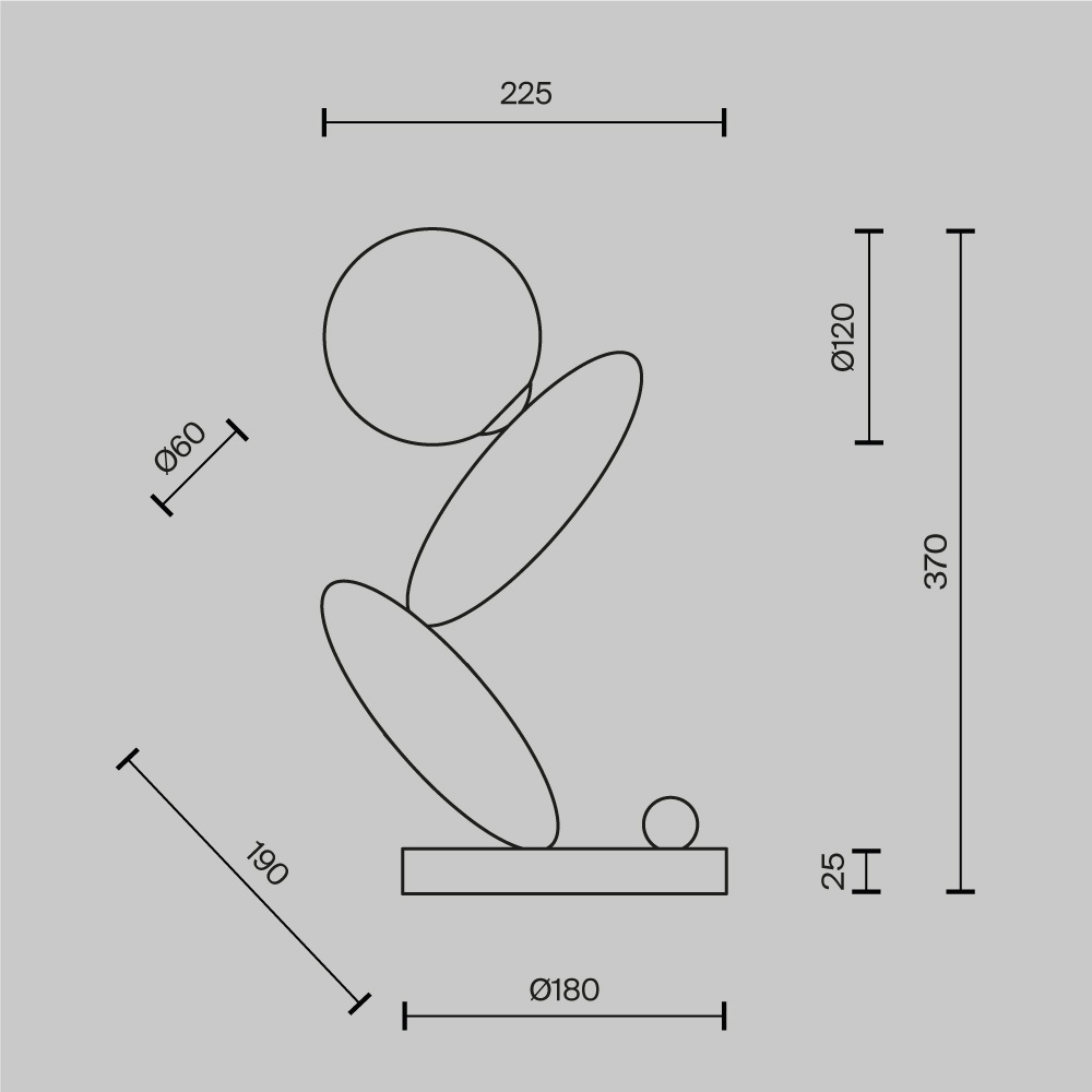 Настольный светильник Resonance 3000К 6Вт в Кирове