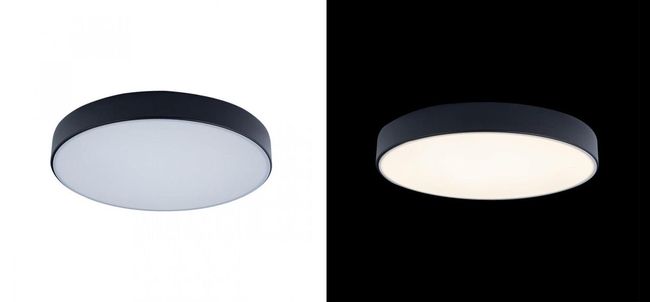 Потолочный светильник Maelis Black диаметр 40 - фото