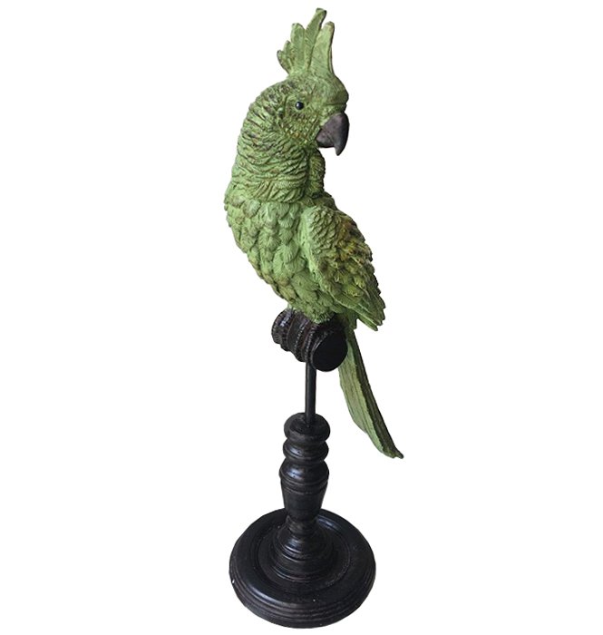 Статуэтка Green Parrots Зеленый Статуэтка Green Parrots Зеленый в Кирове | Loft Concept