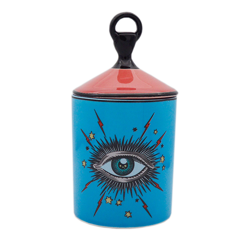 Ваза Vase Eye синяя Синий Красный Черный Ваза Vase Eye синяя Синий Красный Черный в Кирове | Loft Concept