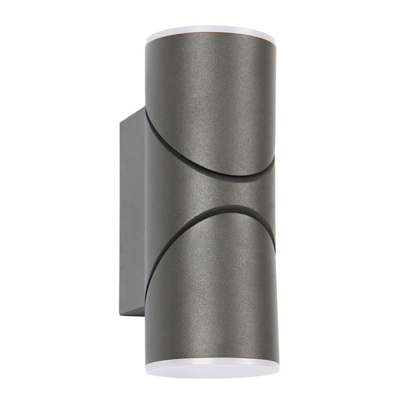 Уличный настенный светильник Javier Round Street Lamp Черный Уличный настенный светильник Javier Round Street Lamp Черный в Кирове | Loft Concept