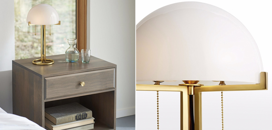 Настольная лампа White Dome Table Lamp Настольная лампа White Dome Table Lamp - Loft-Concept в Кирове
