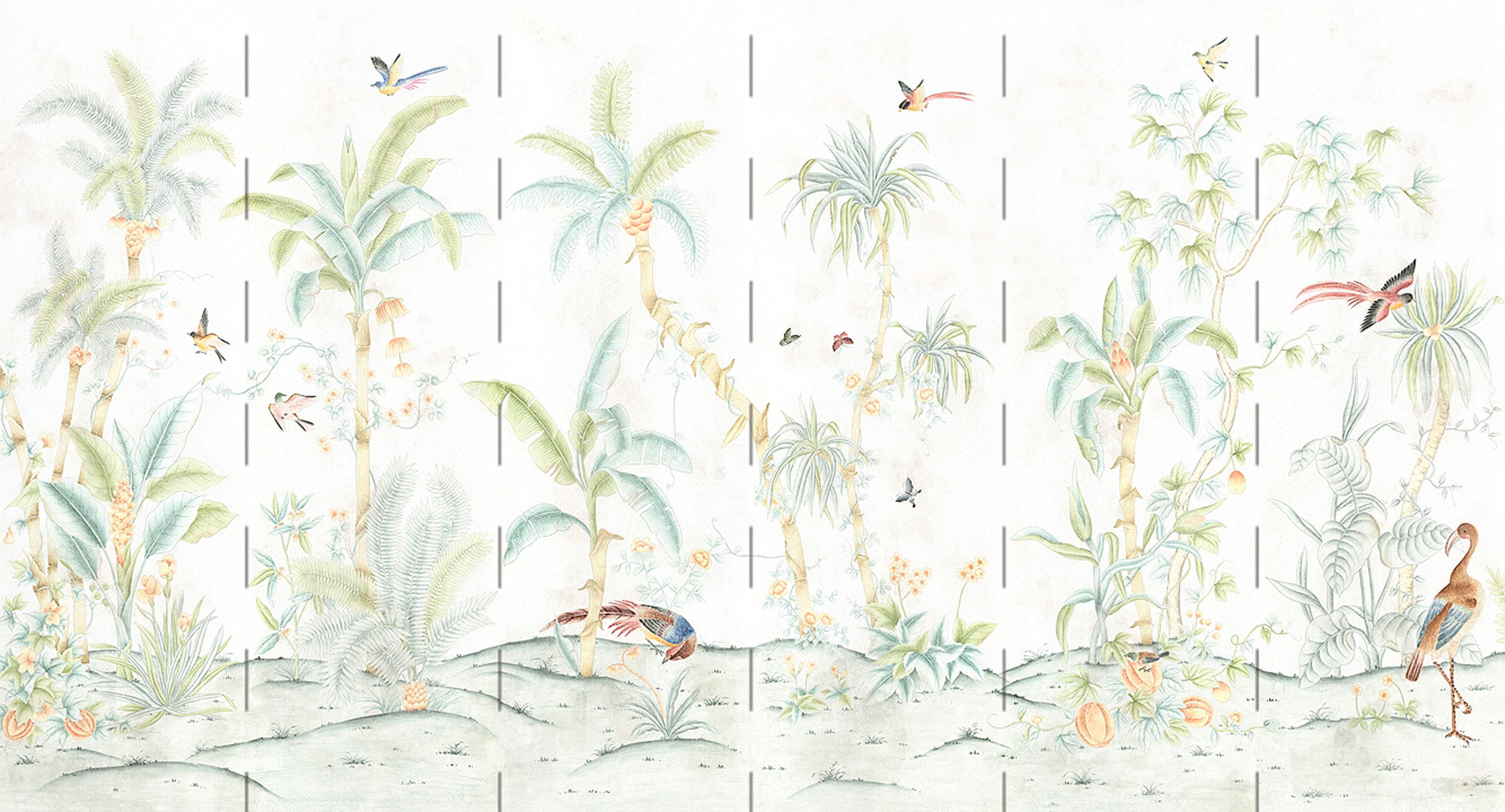 Обои ручная роспись Trevarez Ivory - постер Loft-Concept в Кирове