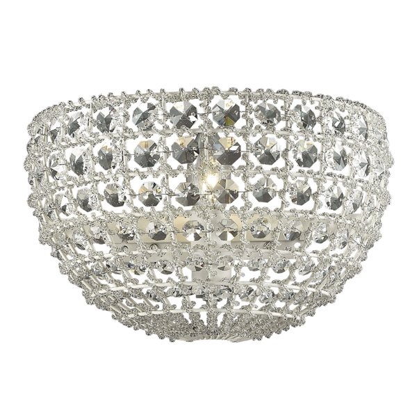 Бра Casbah Crystal Wall Lamp Прозрачный Белый Бра Casbah Crystal Wall Lamp Прозрачный Белый в Кирове | Loft Concept