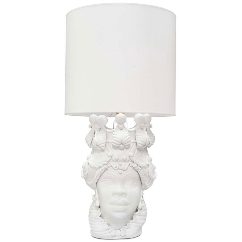 Настольная лампа Table Lamp Moro Lady Big Lipstick White Белый Настольная лампа Table Lamp Moro Lady Big Lipstick White Белый в Кирове | Loft Concept