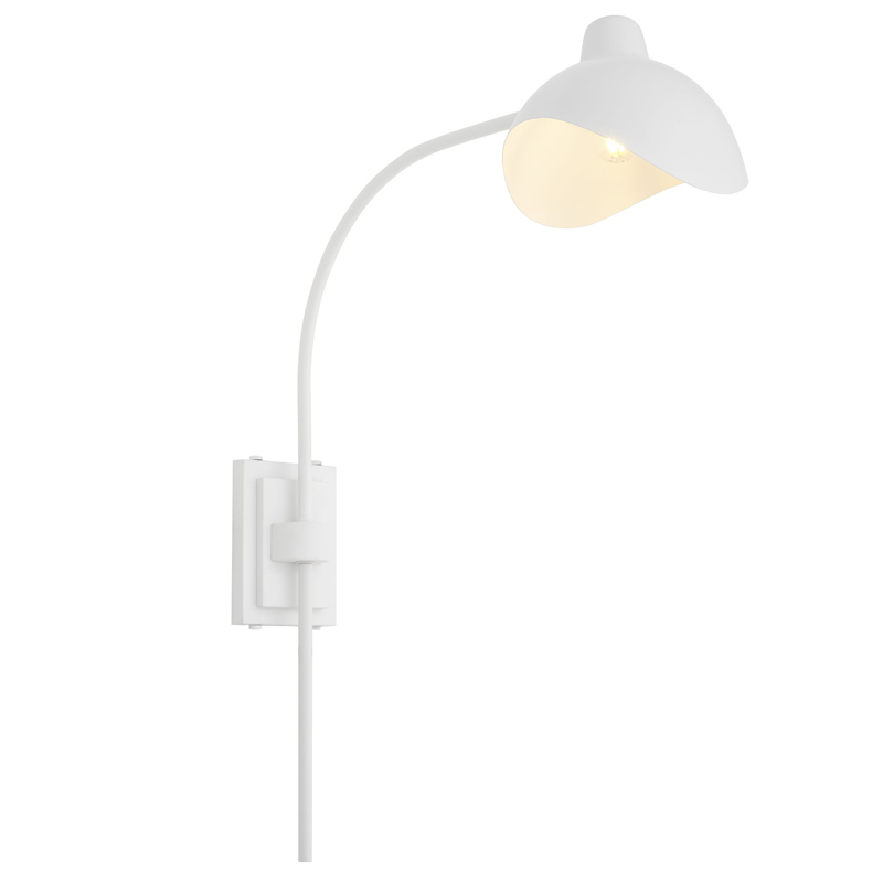 Бра Eichholtz Wall Lamp Pelham White Белый Бра Eichholtz Wall Lamp Pelham White Белый в Кирове | Loft Concept