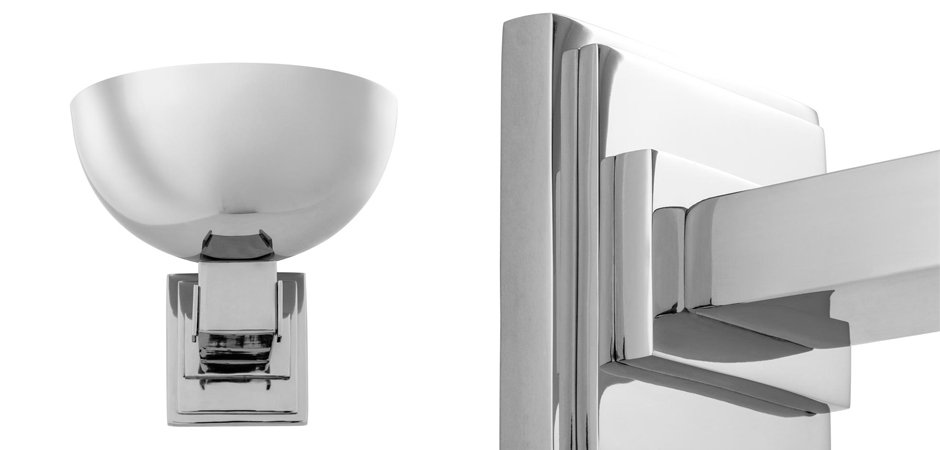 Бра Eichholtz Wall Lamp Haussman Nickel - Loft-Concept в Кирове