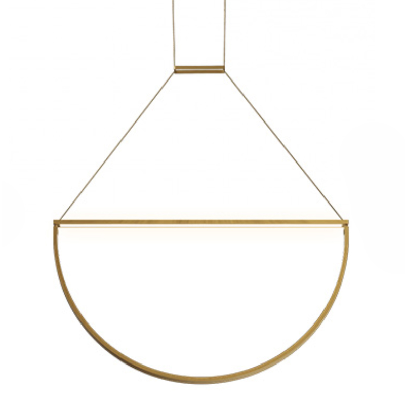 Подвесной светильник Solana Hanging lamp Золотой Подвесной светильник Solana Hanging lamp Золотой в Кирове | Loft Concept