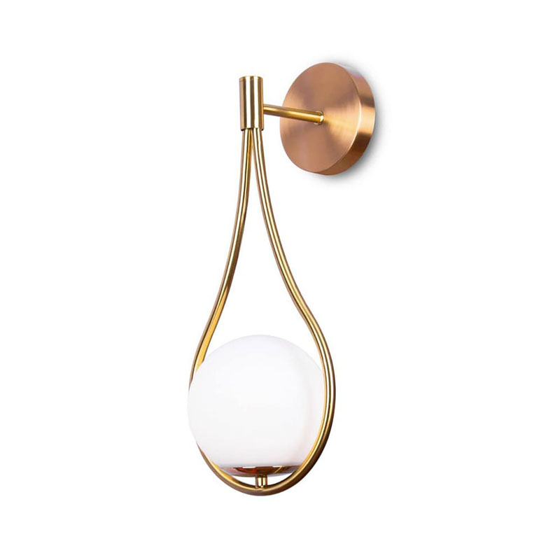 Бра Drop Pearls с Плафоном Бронза Белый Бра Drop Pearls с Плафоном Бронза Белый в Кирове | Loft Concept