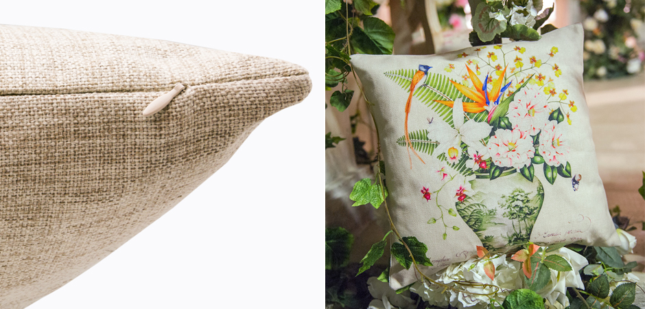 Декоративная подушка Bouquet with Strelitzia Pillow Декоративная подушка Bouquet with Strelitzia Pillow - Loft-Concept в Кирове