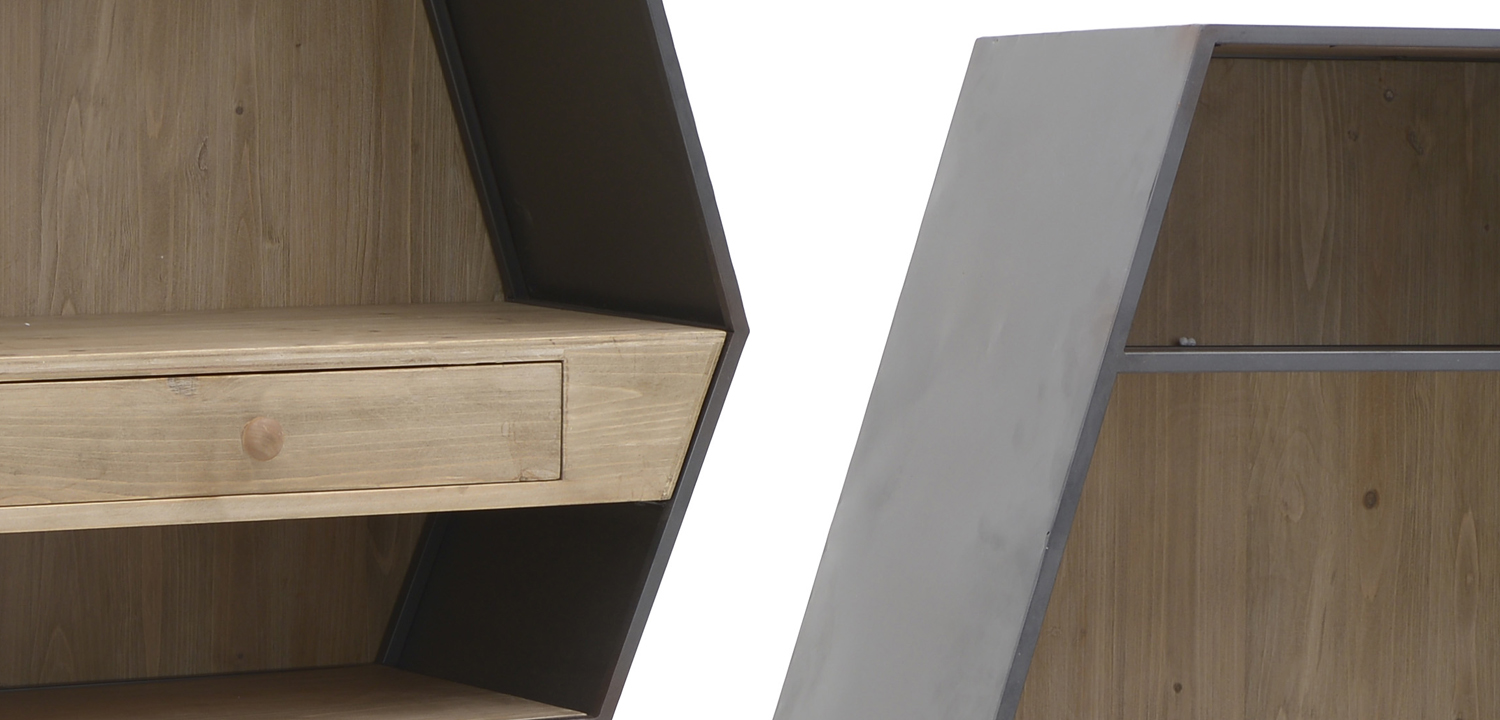 Стеллаж Rhombus Wood Rack - фото