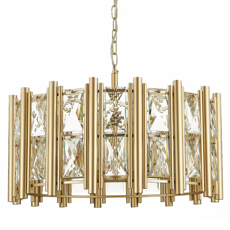 Люстра Rivelen Chandelier D65 Золотой Шампань Прозрачное Стекло Люстра Rivelen Chandelier D65 Золотой Шампань Прозрачное Стекло в Кирове | Loft Concept
