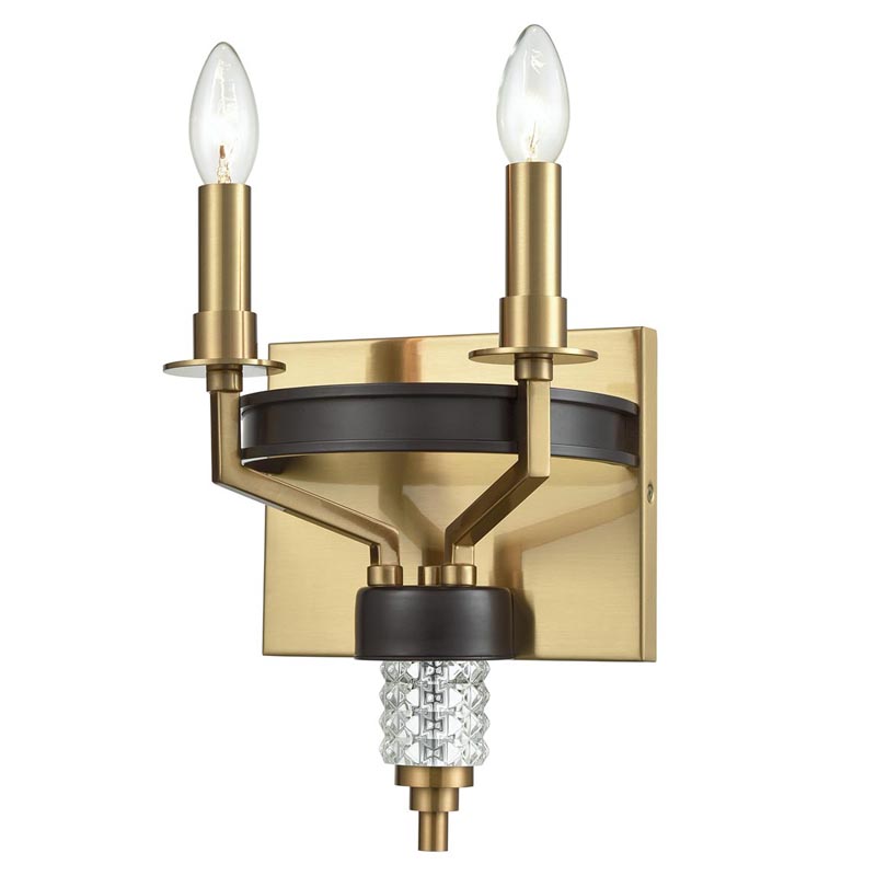 Бра Fainela Sconce Латунь Черный Бра Fainela Sconce Латунь Черный в Кирове | Loft Concept