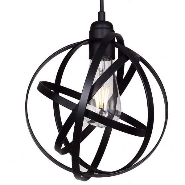 Подвесной светильник Loft Sphere Pendant Черный в Кирове | Loft Concept 