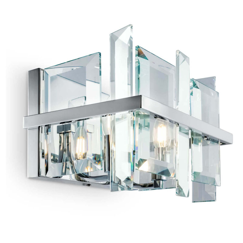 Бра Harlow Crystal Round chrome Хром Бра Harlow Crystal Round chrome Хром в Кирове | Loft Concept