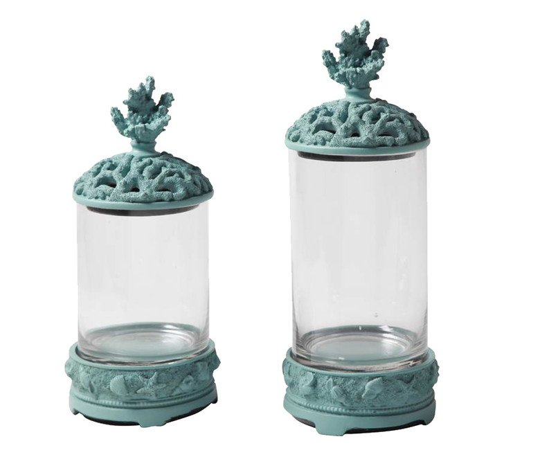 Ваза Colbe Vase green Бирюзовый Ваза Colbe Vase green Бирюзовый в Кирове | Loft Concept