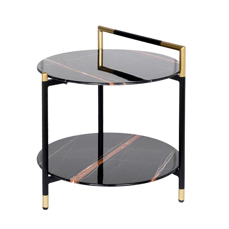Журнальный столик Coffee Table CARTER 55 Черный Золотой Журнальный столик Coffee Table CARTER 55 Черный Золотой в Кирове | Loft Concept