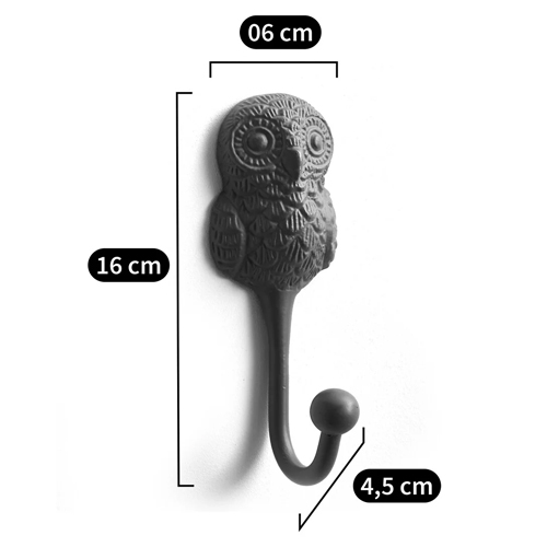Настенный крючок в виде совы Owl Wall Hook Blue Настенный крючок в виде совы Owl Wall Hook Blue в Кирове