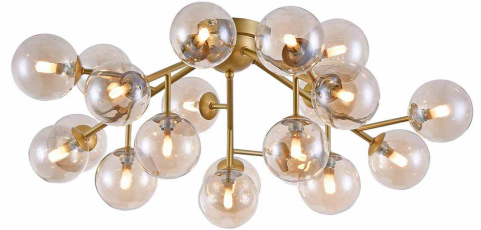 Потолочный Светильник Berries Chandelier Amber 75 Потолочный Светильник Berries Chandelier Amber 75 - Loft-Concept в Кирове