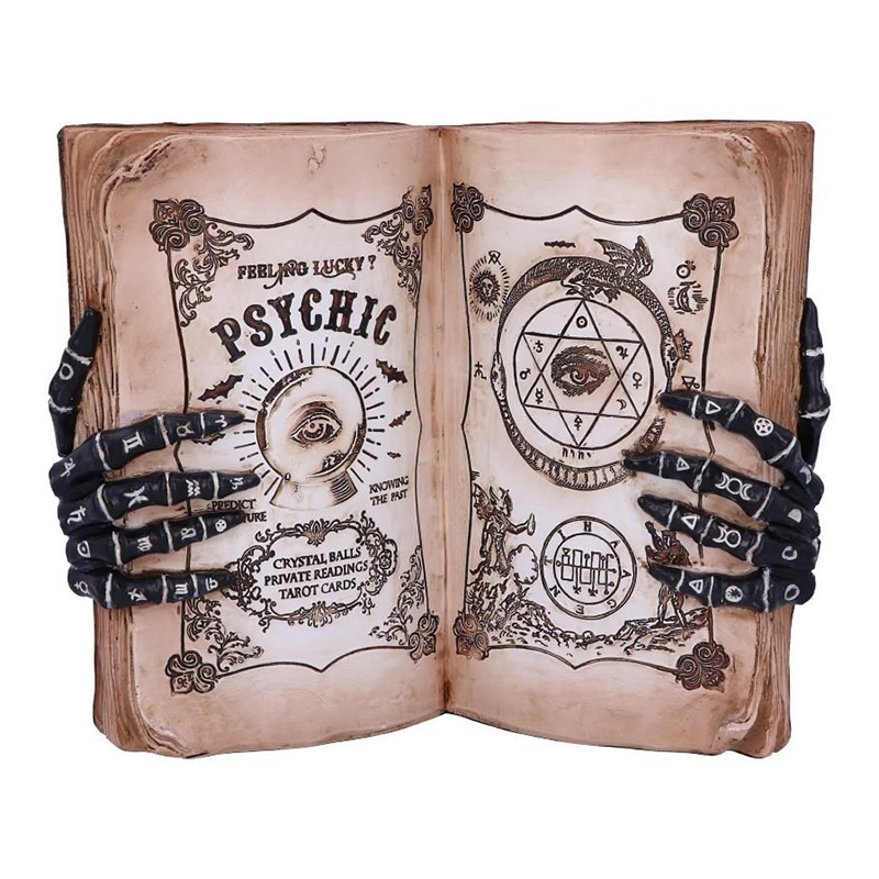 Статуэтка Book of Psychics Черный Бежевый Статуэтка Book of Psychics Черный Бежевый в Кирове | Loft Concept