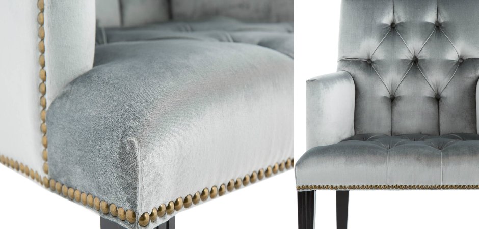 Стул с подлокотниками Parisian Сhic Silver Стул с подлокотниками Parisian Сhic Silver - Loft-Concept в Кирове