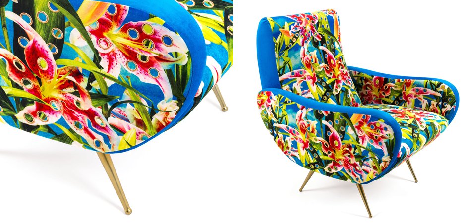 Кресло Seletti Armchair Flowers with holes Кресло Seletti Armchair Flowers with holes - Loft-Concept в Кирове