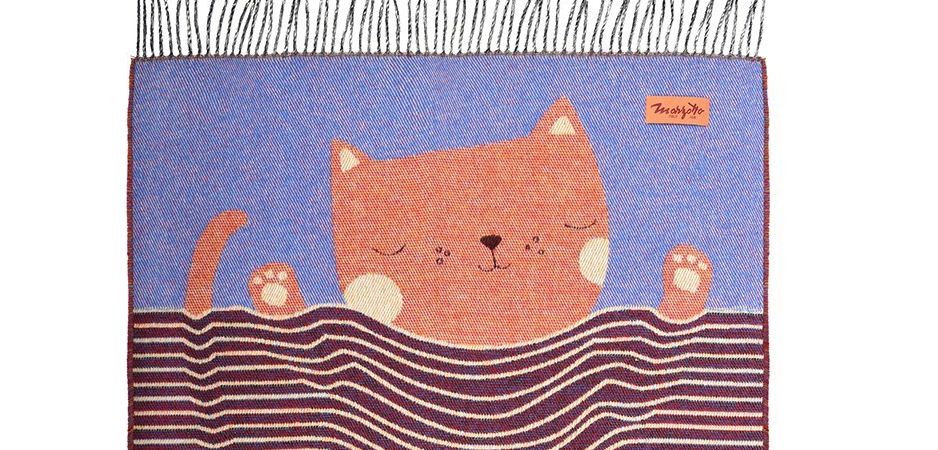 Плед CAT 1 Marzotto - Loft-Concept в Кирове