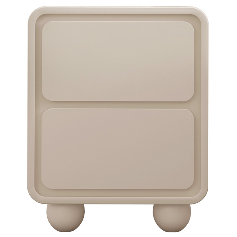 Тумба Cobb Beige Nightstand Бежевый Тумба Cobb Beige Nightstand Бежевый в Кирове | Loft Concept