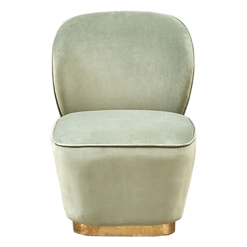 Кресло Petal Armchair Зеленый шалфей Глянцевое золото Кресло Petal Armchair Зеленый шалфей Глянцевое золото в Кирове | Loft Concept