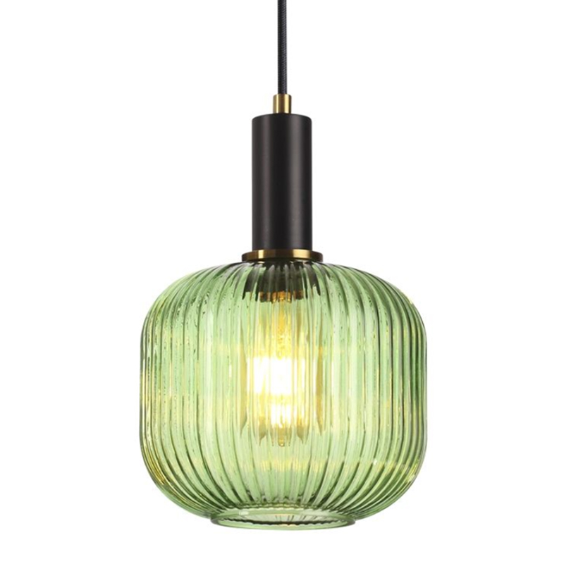 Подвесной светильник Ferm Living chinese lantern Green Прозрачный зеленый Черный Подвесной светильник Ferm Living chinese lantern Green Прозрачный зеленый Черный в Кирове | Loft Concept