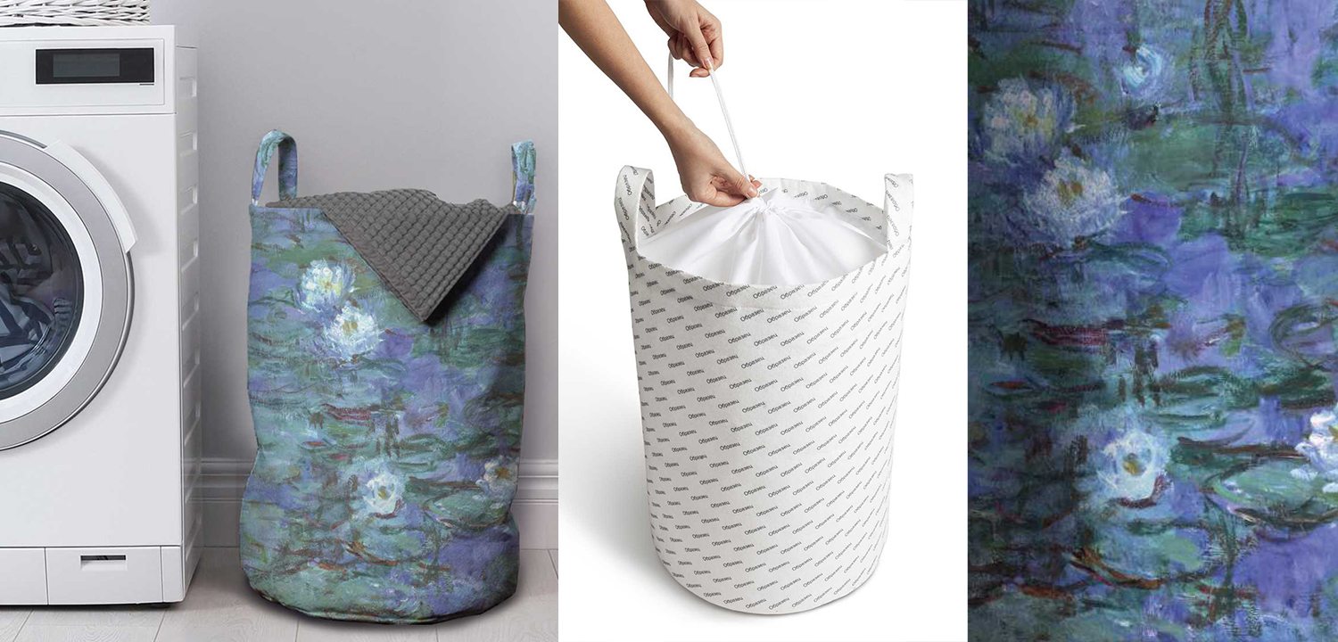 Корзина Lilies Impressionism Basket - фото