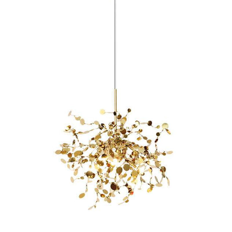 Люстра Terzani Argent Suspension Gold Pendant lamp 50 Золотой Люстра Terzani Argent Suspension Gold Pendant lamp 50 Золотой в Кирове | Loft Concept