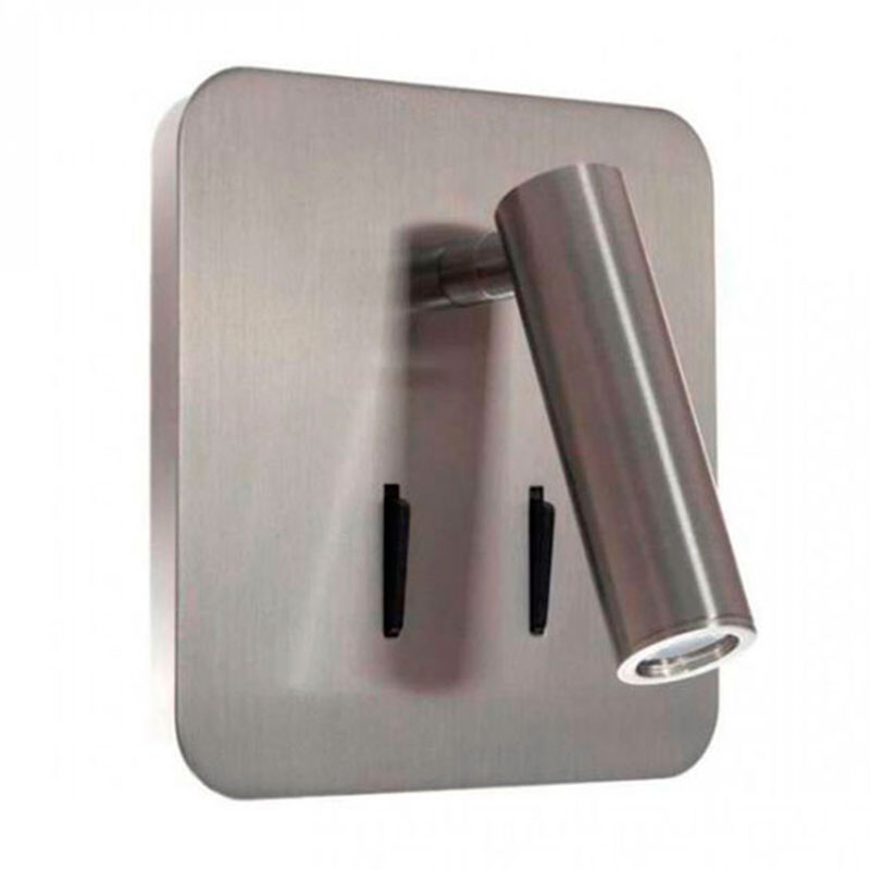 Бра Chelsom WALL LED DOCK Silver Square Серебряный Бра Chelsom WALL LED DOCK Silver Square Серебряный в Кирове | Loft Concept