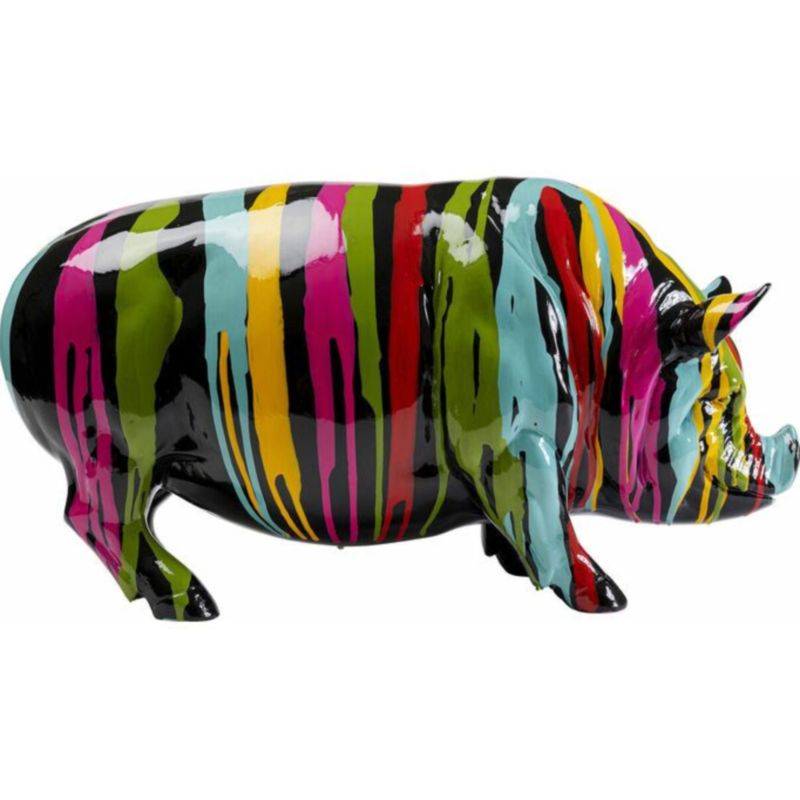 Статуэтка Designer pig Разноцветный Статуэтка Designer pig Разноцветный в Кирове | Loft Concept