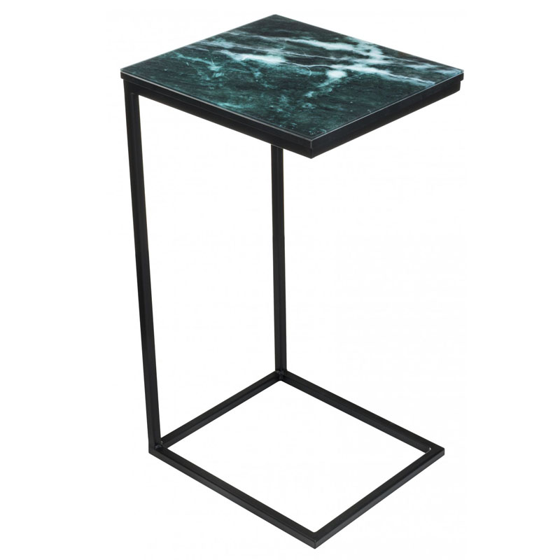 Приставной стол Zermatt Side Table malachite Малахит Приставной стол Zermatt Side Table malachite Малахит в Кирове | Loft Concept