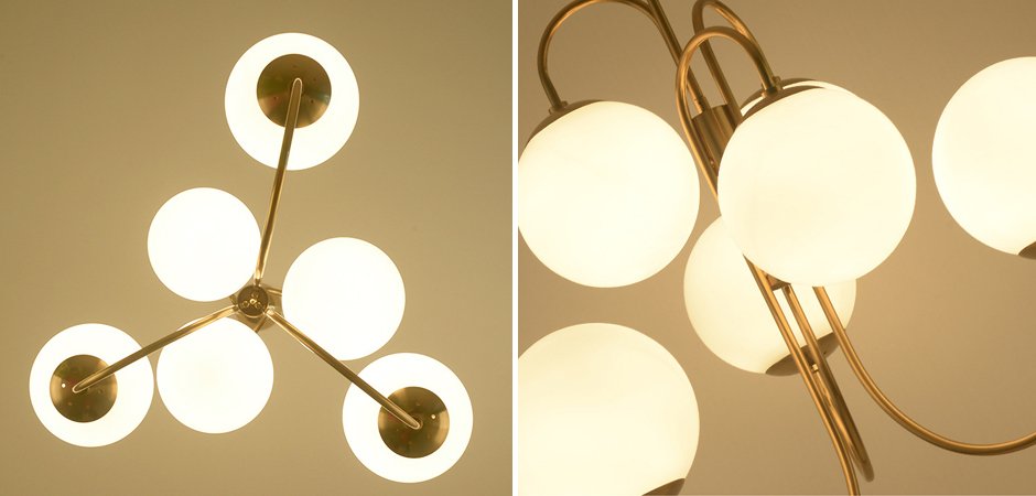 Люстра Gooseneck Pelle Chandelier Люстра Gooseneck Pelle Chandelier - Loft-Concept в Кирове