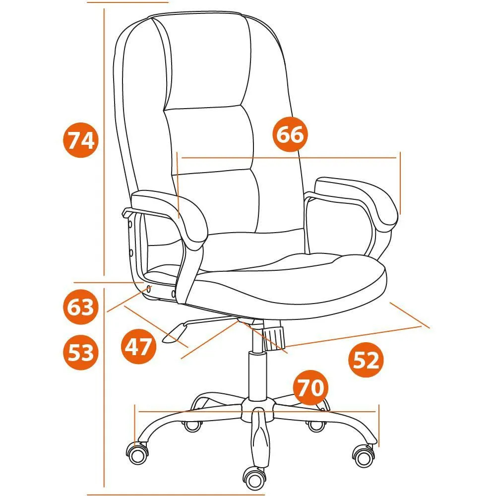 Кресло компьютерное белое City Chair в Кирове
