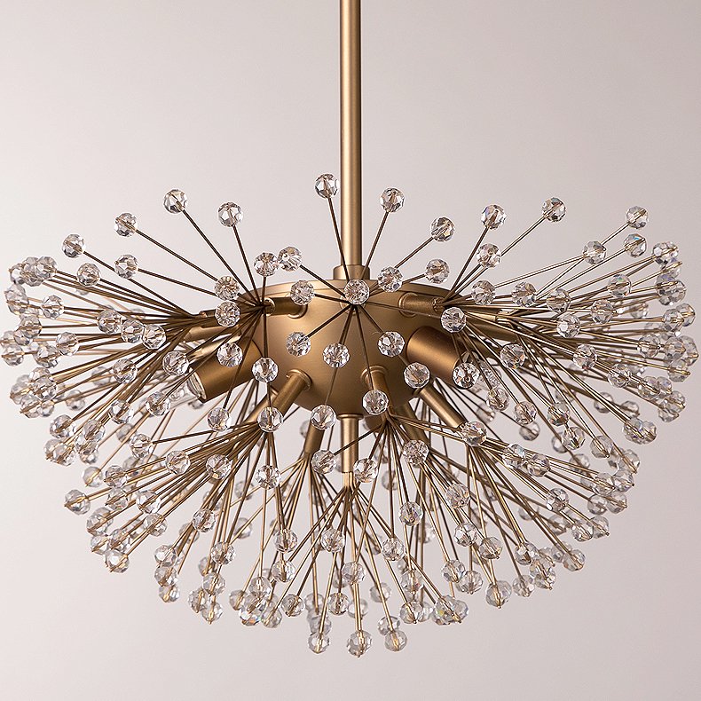 Люстра Dickinson Chandelier Золотой в Кирове | Loft Concept 