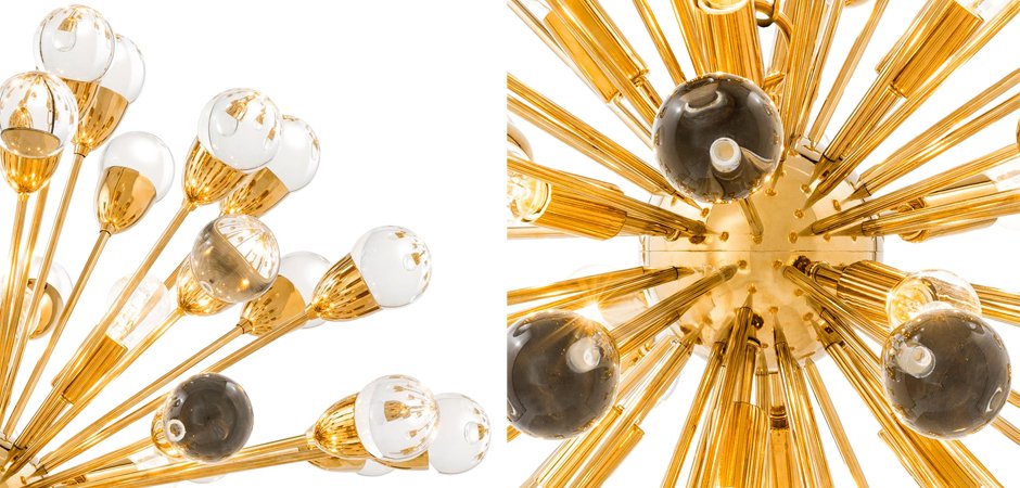 Люстра Chandelier Antares L Gold Люстра Chandelier Antares L Gold - Loft-Concept в Кирове