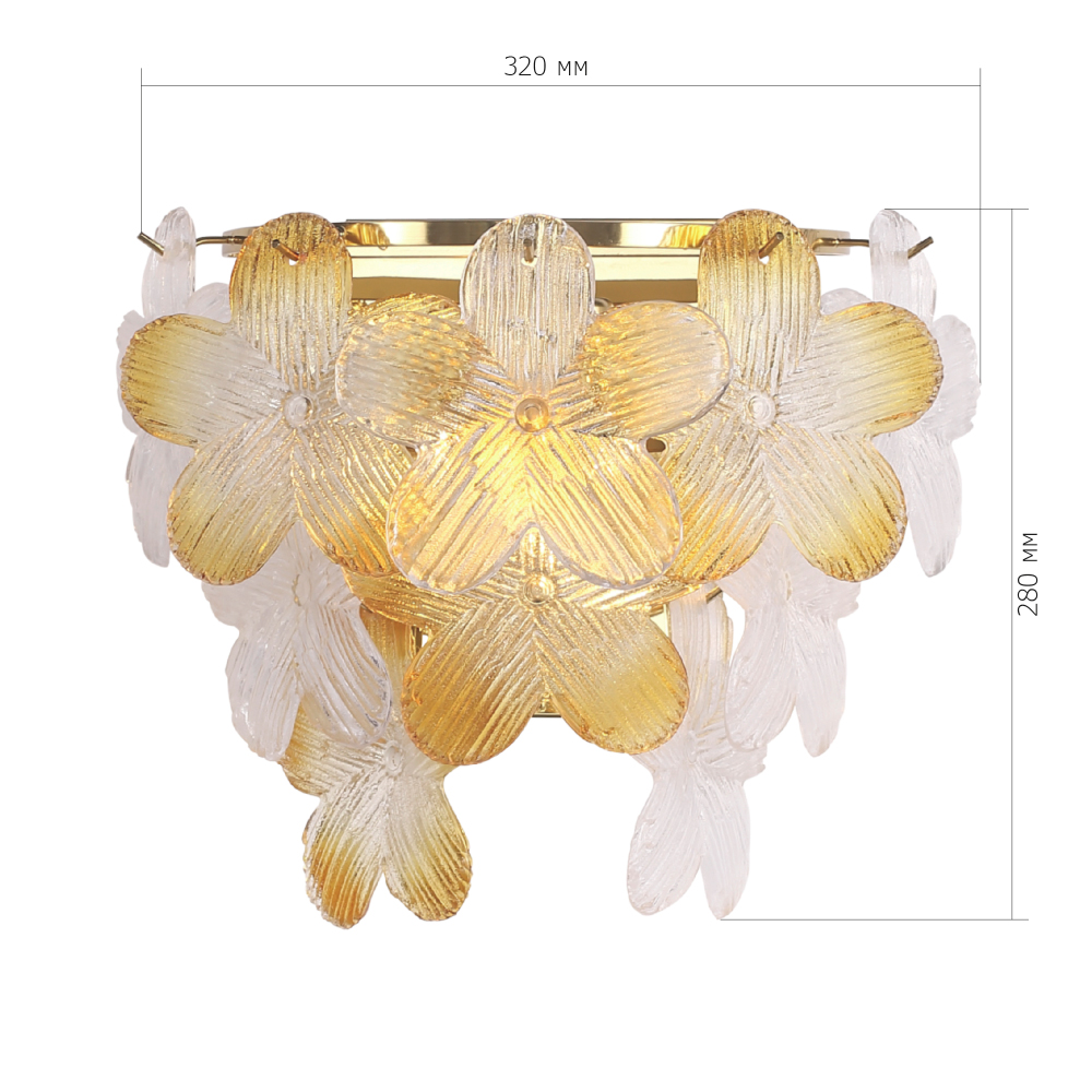 Бра с цветочными мотивами Light Floral Glow в Кирове