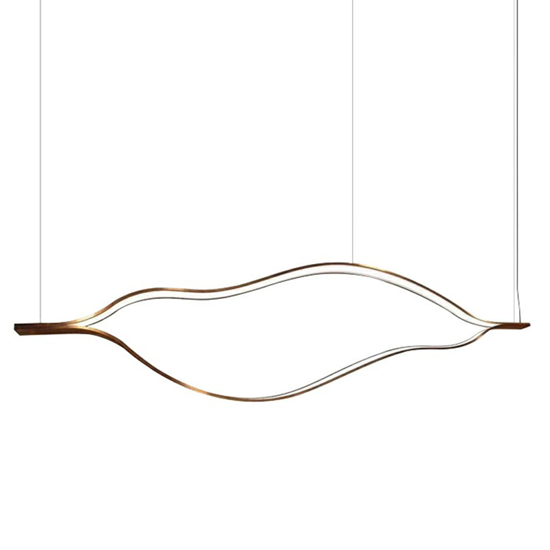 Люстра Tape Light Henge Золотой в Кирове | Loft Concept 