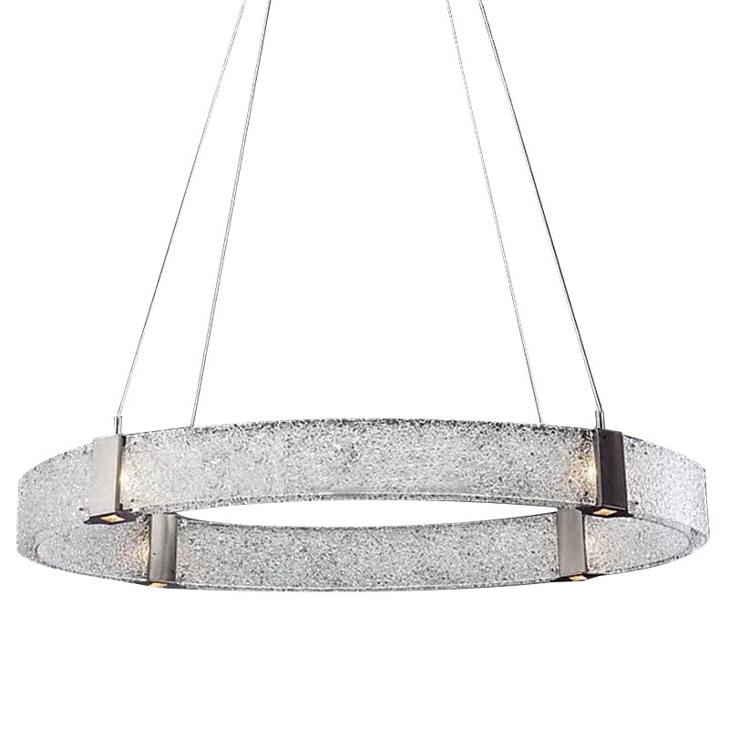 Люстра Parallel Oval LED Chandelier Никель Белый Люстра Parallel Oval LED Chandelier Никель Белый в Кирове | Loft Concept