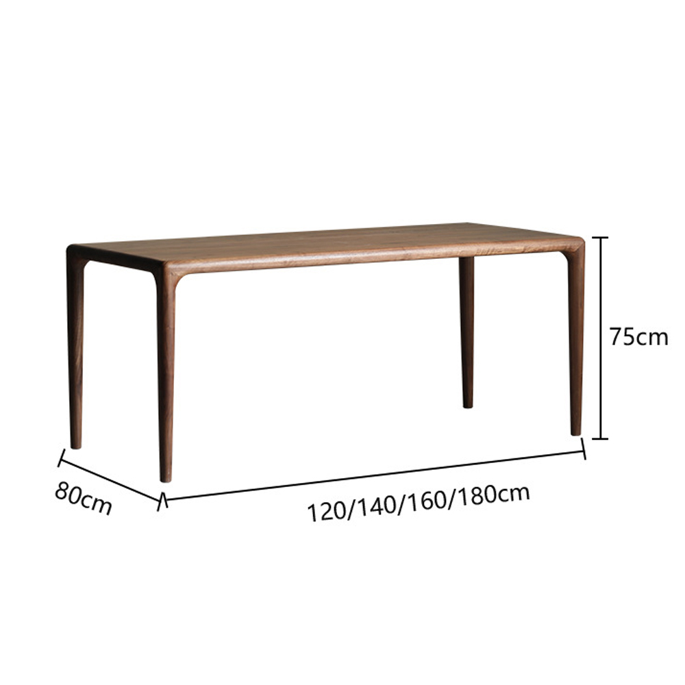 Стол обеденный деревянный с прямоугольной столешницей Walnut Wood Table Стол обеденный деревянный с прямоугольной столешницей Walnut Wood Table в Кирове