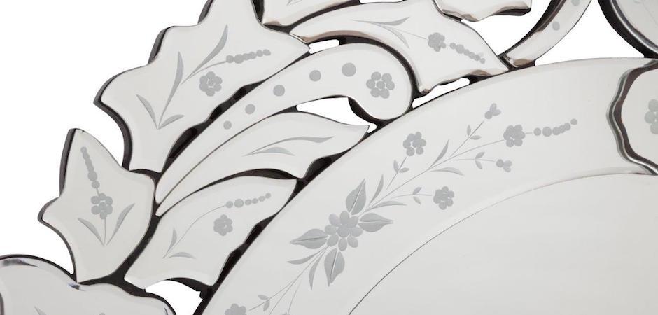 Зеркало Silver Plate Venetian Mirror Зеркало Silver Plate Venetian Mirror - Loft-Concept в Кирове