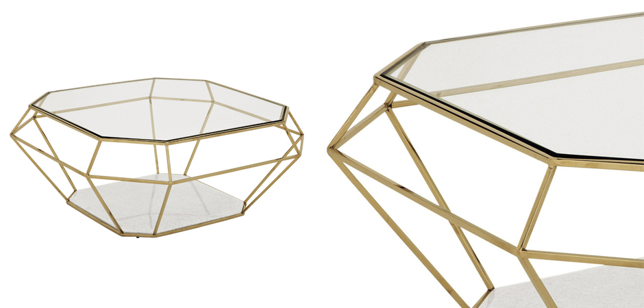 Кофейный стол Eichholtz Coffee Table Asscher Кофейный стол Eichholtz Coffee Table Asscher - Loft-Concept в Кирове